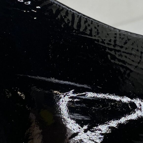 NEW SUZANNE RAE Women’s Patent Leather Embellished Pumps – Black – Size 11 - Picture 10 of 12